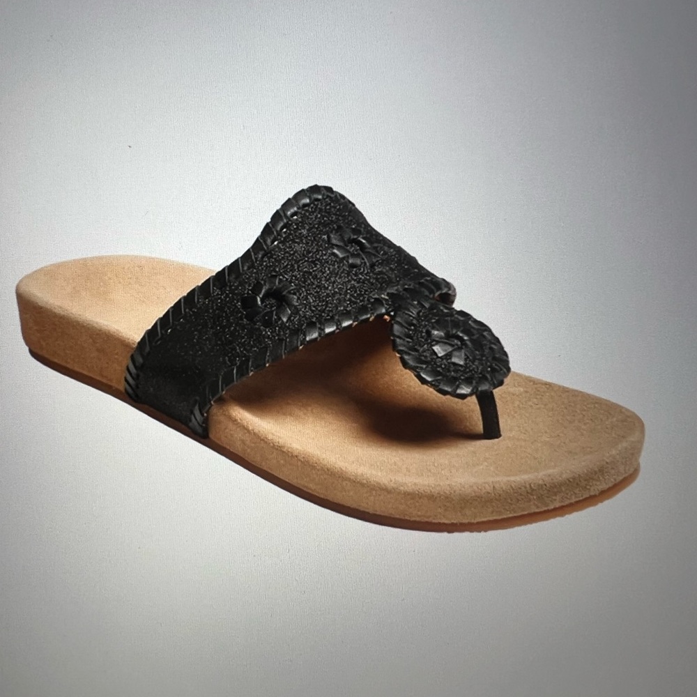 Jack Rogers Comfort Sandals Black 8